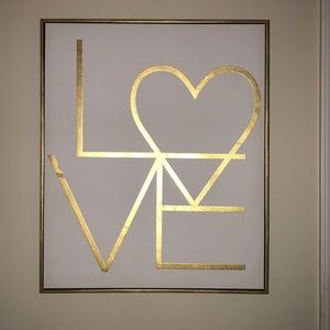 wall art love sign